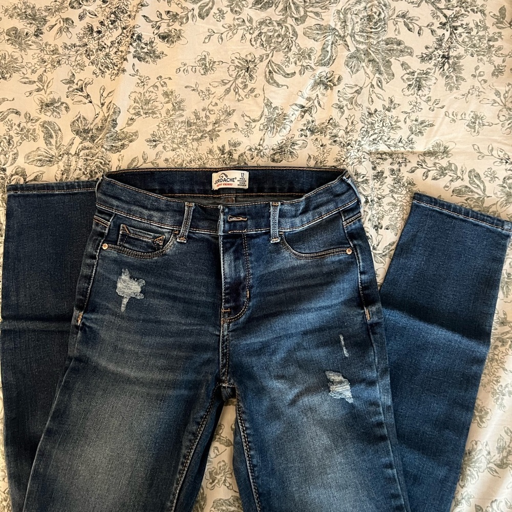 Jordache Super Skinny Dark Blue Jeans - Picture 5 of 5
